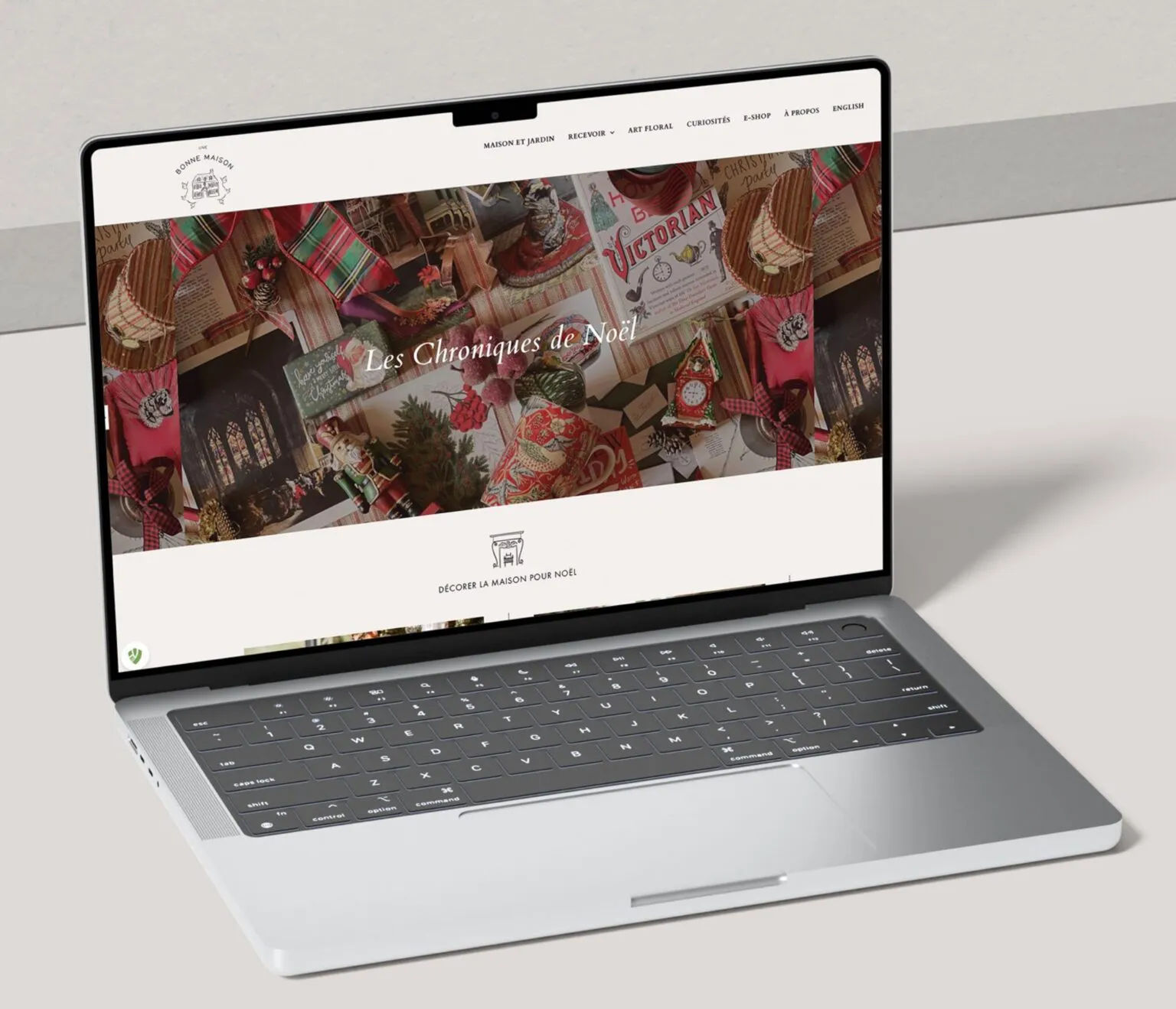 création landing page UBM Noël